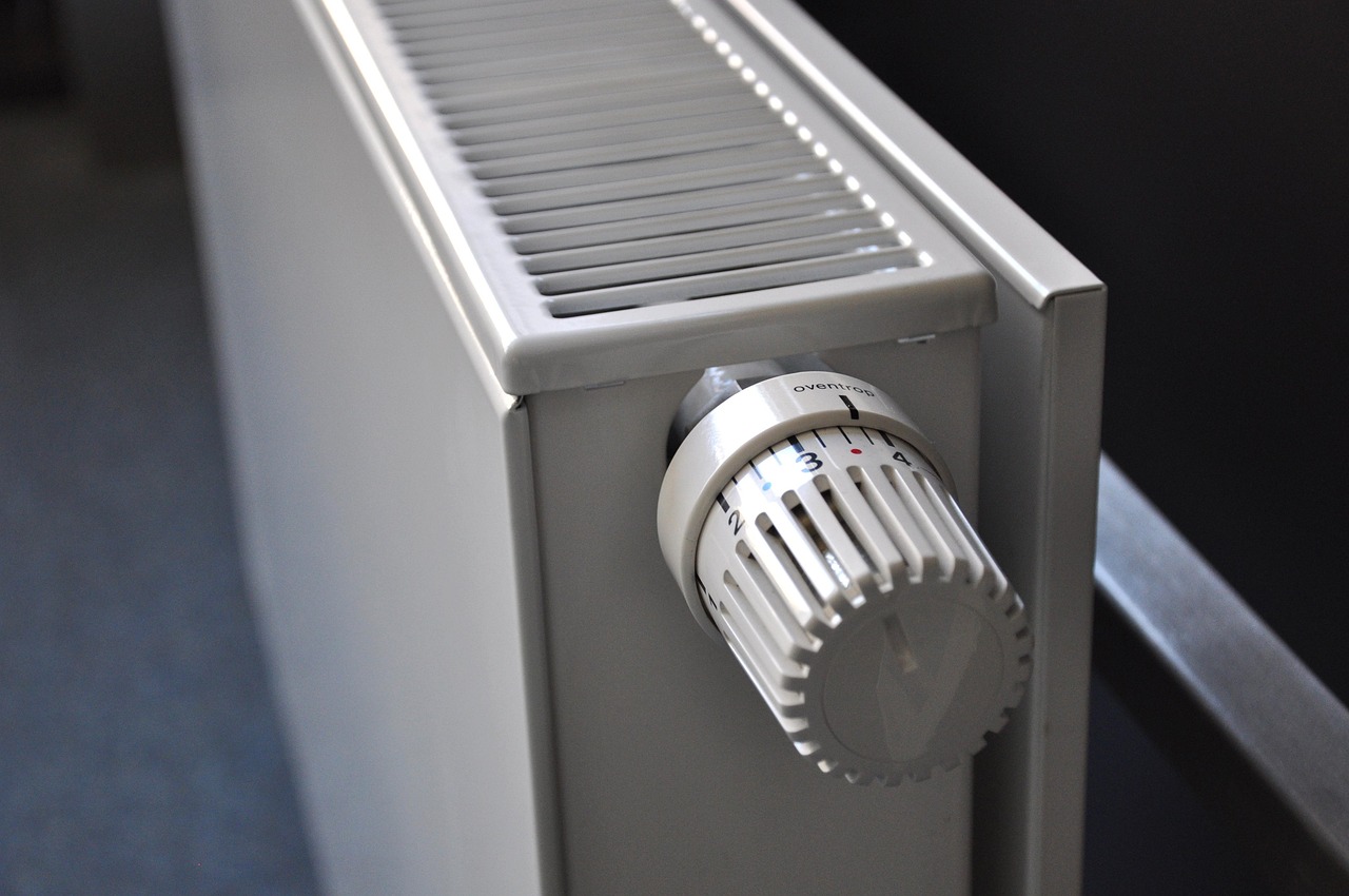 Digital wall thermostat (equipment shown for reference)