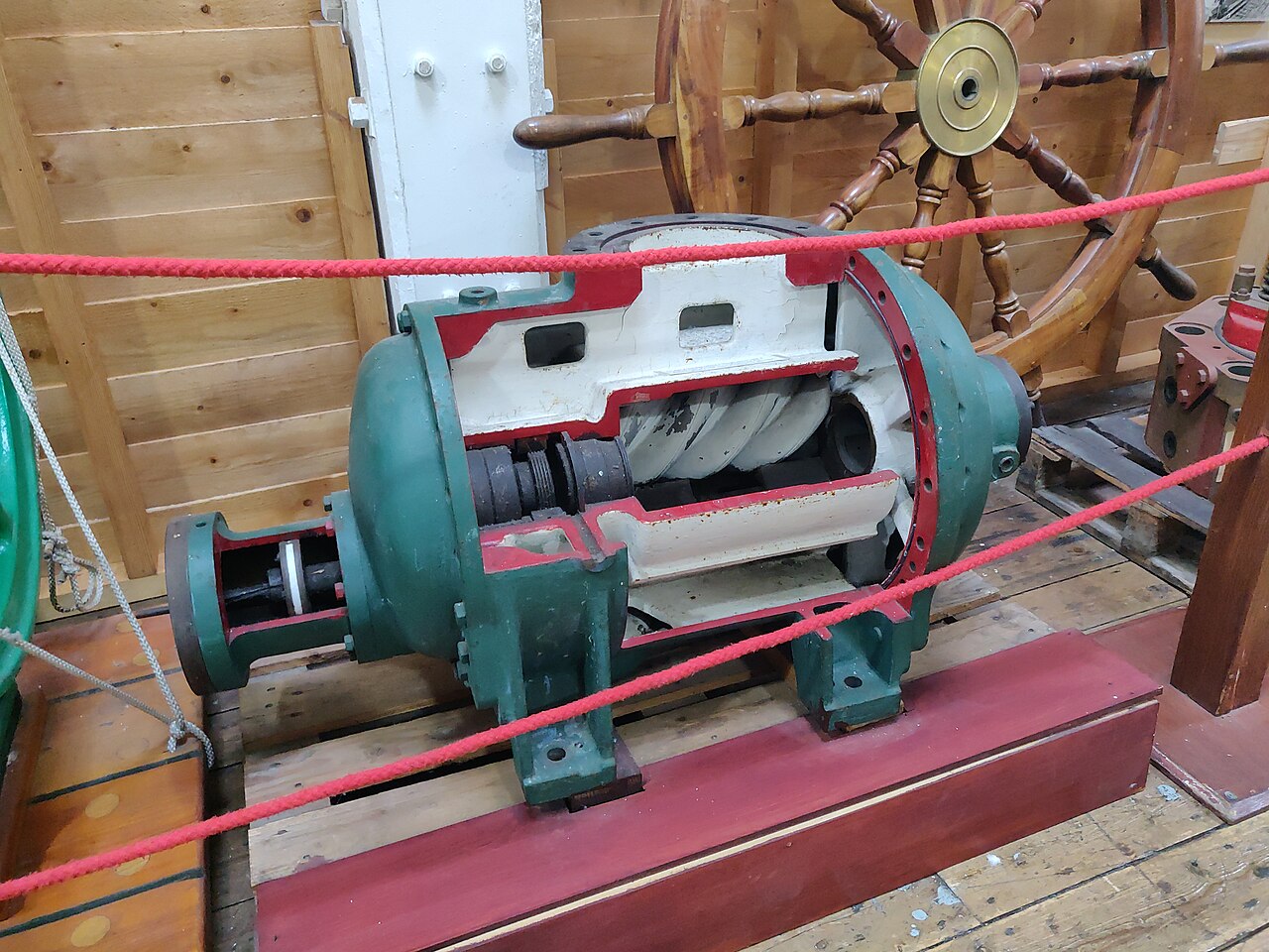 An exposed air conditioning compressor — the part behind the startup sounds in your HVAC system